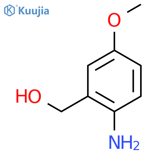 (2-Amino-5-methoxyphenyl)methanol structure