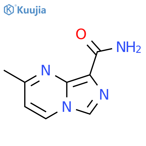 2-methyl-Imidazo[1,5-a]pyrimidine-8-carboxamide structure