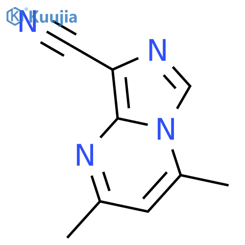 2,4-dimethyl-Imidazo[1,5-a]pyrimidine-8-carbonitrile structure