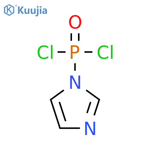 Phosphonic dichloride, 1H-imidazol-1-yl- structure