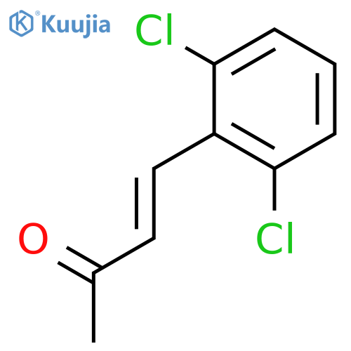 4-(2,6-dichlorophenyl)but-3-en-2-one structure