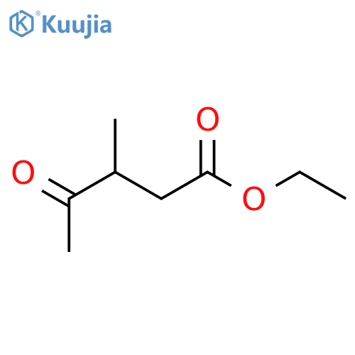 Pentanoic acid, 3-methyl-4-oxo-, ethyl ester structure