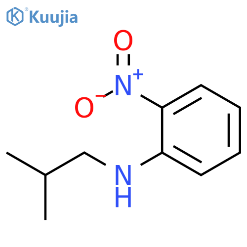 N-(2-methylpropyl)-2-nitroaniline structure