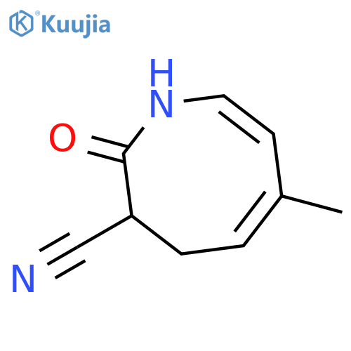 3-Azocinecarbonitrile, 1,2,3,4-tetrahydro-6-methyl-2-oxo- structure