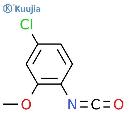 4-chloro-1-isocyanato-2-methoxybenzene structure