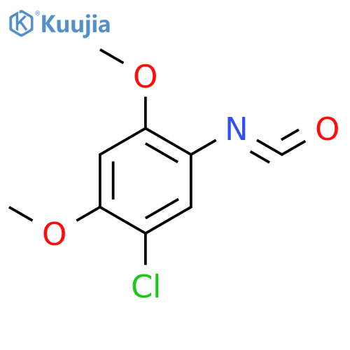 1-chloro-5-isocyanato-2,4-dimethoxybenzene structure