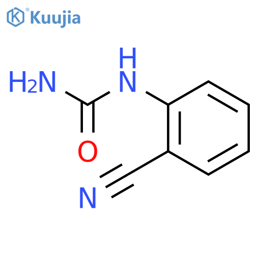 (2-cyanophenyl)urea structure