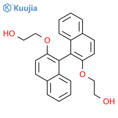 Ethanol, 2,2'-[[1,1'-binaphthalene]-2,2'-diylbis(oxy)]bis- structure