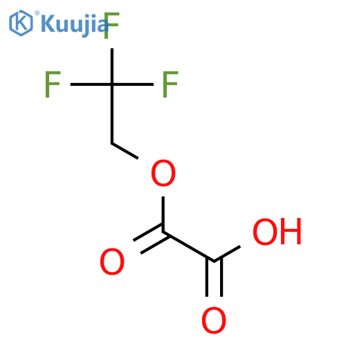 2-Oxo-2-(2,2,2-trifluoroethoxy)acetic acid structure