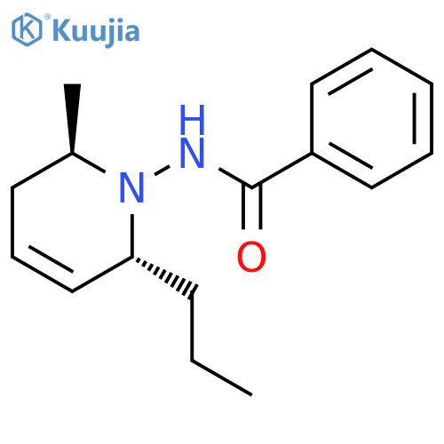 Benzamide, N-[(2R,6R)-3,6-dihydro-2-methyl-6-propyl-1(2H)-pyridinyl]-, rel- structure