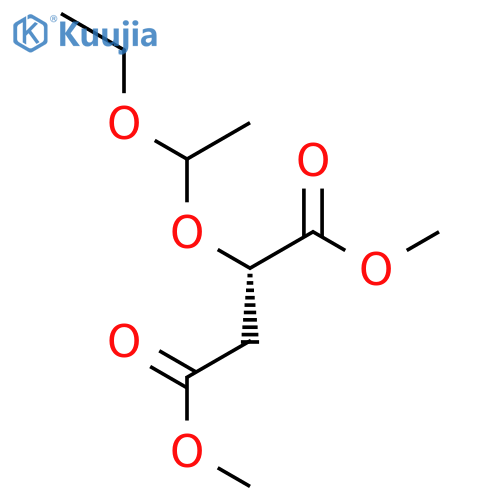 (2S)-Dimethyl 2-(1-ethoxyethoxy)succinate structure