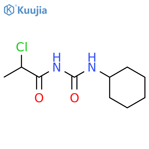 3-(2-Chloropropanoyl)-1-cyclohexylurea structure