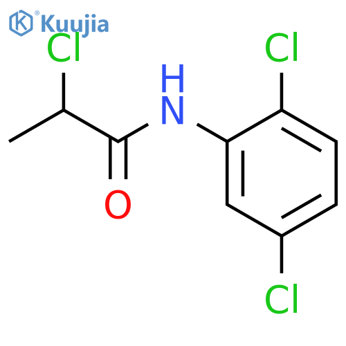 2-Chloro-N-(2,5-dichlorophenyl)propanamide structure