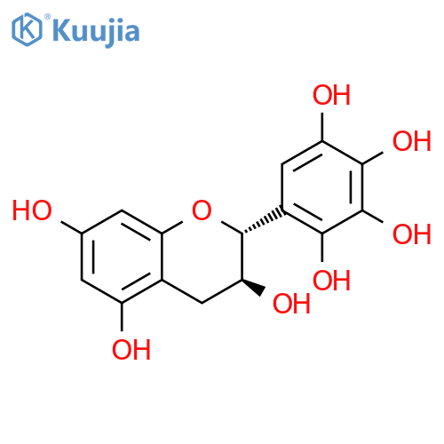 5-[(2R,3S)-3,4-Dihydro-3,5,7-trihydroxy-2H-1-benzopyran-2-yl]-1,2,3,4-benzenetetrol structure