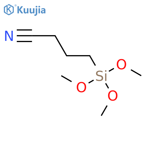 3-Cyanopropyltrimethoxysilane structure