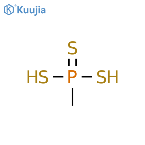 Phosphonotrithioic acid, methyl- structure