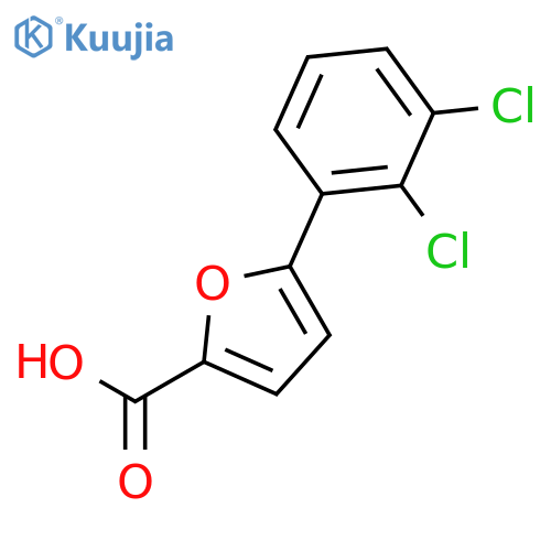 5-(2,3-dichlorophenyl)furan-2-carboxylic acid structure