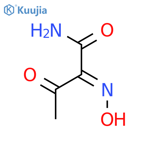 Butanamide, 2-(hydroxyimino)-3-oxo- structure