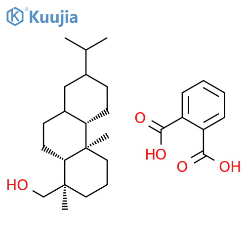 benzene-1,2-dicarboxylic acid - (8xi,13xi)-abietan-18-ol (1:1) structure