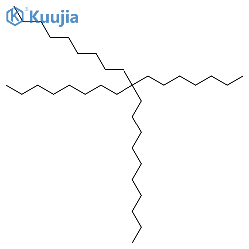 10-heptyl-10-octylicosane structure