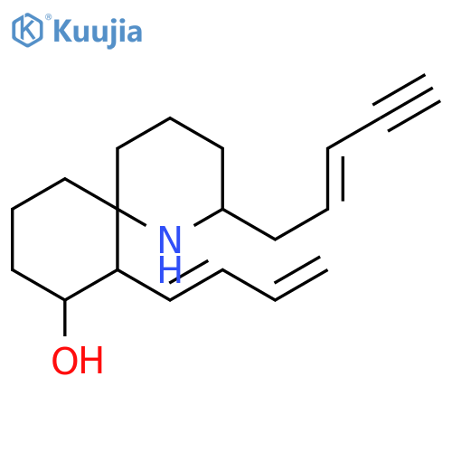 1-Azaspiro[5.5]undecan-8-ol,7-[(1Z)-1,3-butadienyl]-2-[(2Z)-2-penten-4-ynyl]-, (2S,6R,7S,8S)- (9CI) structure