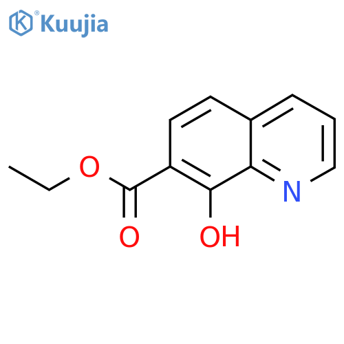 Ethyl 8-hydroxyquinoline-7-carboxylate structure
