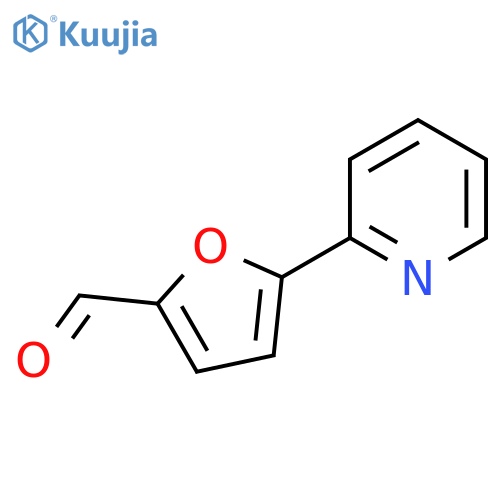 5-(Pyridin-2-yl)furan-2-carbaldehyde structure