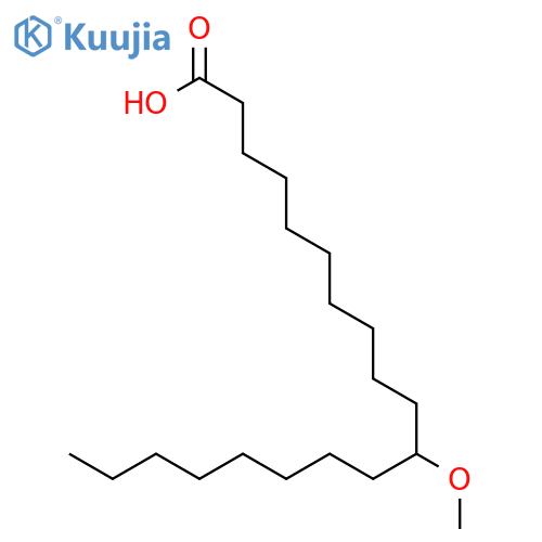 NONADECANOIC ACID, 11-METHOXY- structure