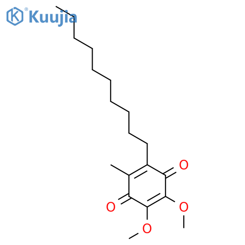 Decylubiquinone structure