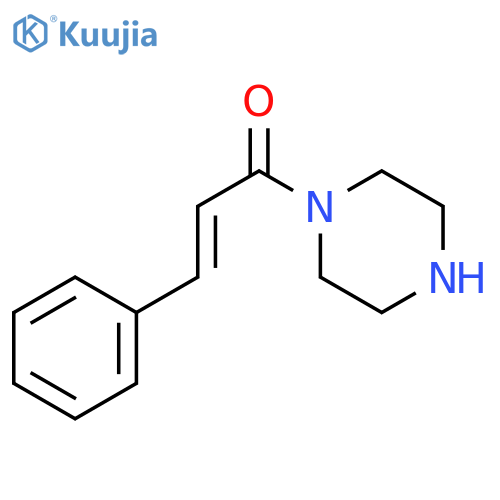 1-(3-Phenylacryloyl)piperazine structure