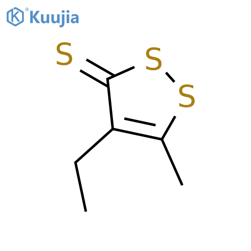 3H-1,2-DITHIOLE-3-THIONE, 4-ETHYL-5-METHYL- structure
