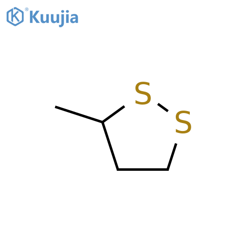 1,2-Dithiolane, 3-methyl- structure