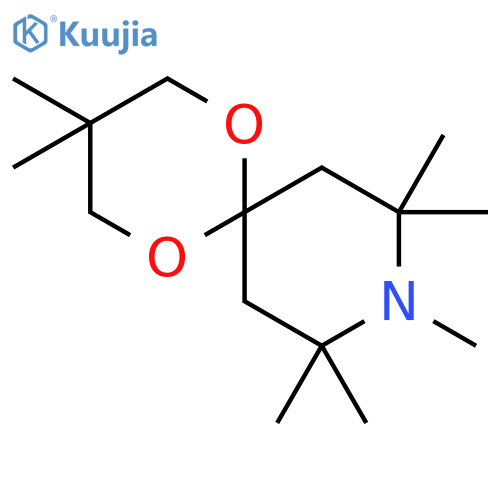 3,3,8,8,9,10,10-Heptamethyl-1,5-dioxa-9-azaspiro[5.5]undecane structure