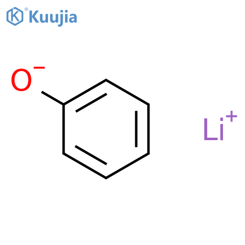 Phenol, lithium salt(1:1) structure