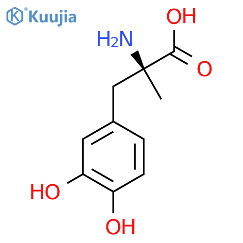 Methyldopa structure
