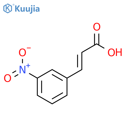 3-Nitrocinnamic acid structure