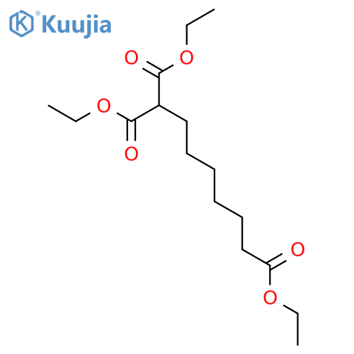 1,1,7-Heptanetricarboxylic acid, triethyl ester structure