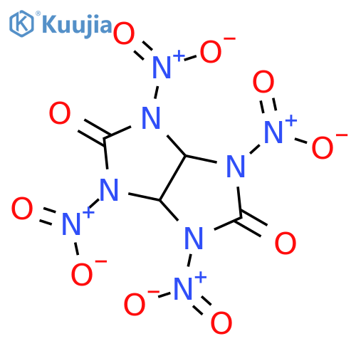Imidazo[4,5-d]imidazole-2,5(1H,3H)-dione,tetrahydro-1,3,4,6-tetranitro- structure