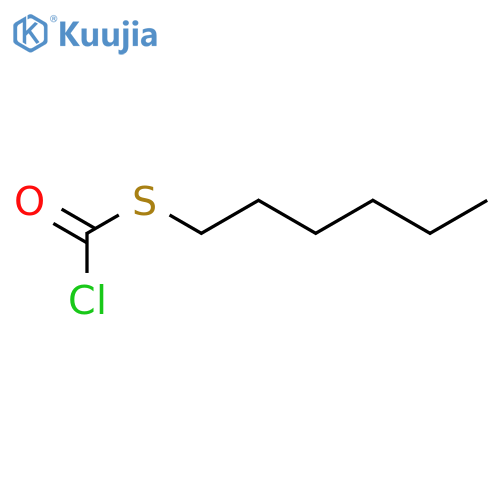 CARBONOCHLORIDOTHIOIC ACID, S-HEXYL ESTER structure