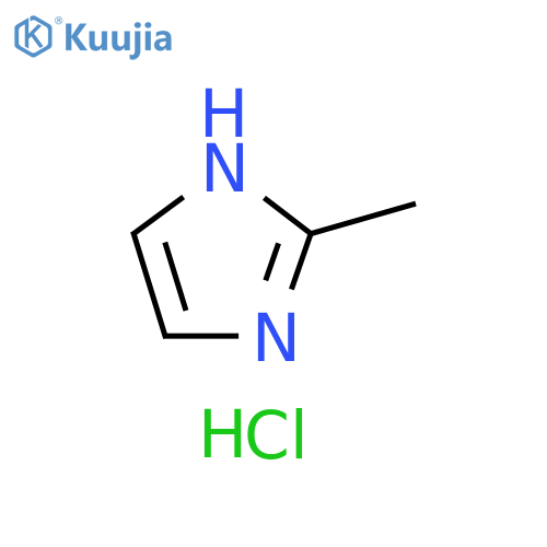 1H-Imidazole, 2-methyl-, monohydrochloride structure