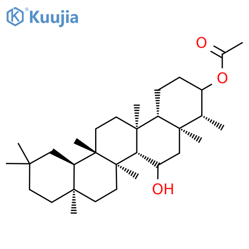 [(4R,4As,6aS,6aS,6bR,8aR,12aR,14aS,14bR)-6-hydroxy-4,4a,6a,6b,8a,11,11,14a-octamethyl-1,2,3,4,5,6,6a,7,8,9,10,12,12a,13,14,14b-hexadecahydropicen-3-yl] acetate structure