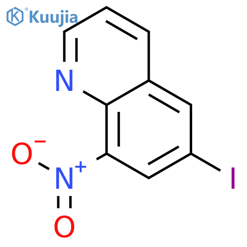 6-Iodo-8-nitroquinoline structure