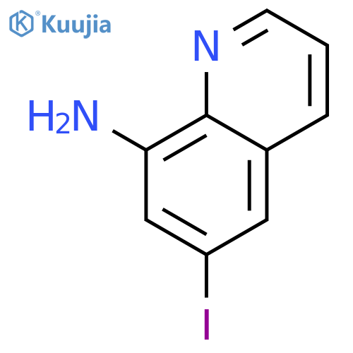 6-Iodoquinolin-8-amine structure