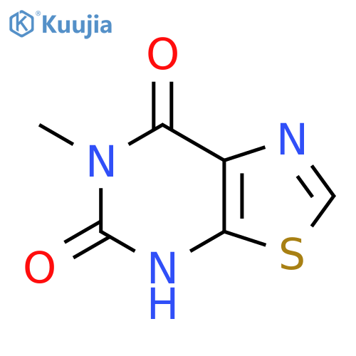 6-methylthiazolo[5,4-d]pyrimidine-5,7(4H,6H)-dione structure
