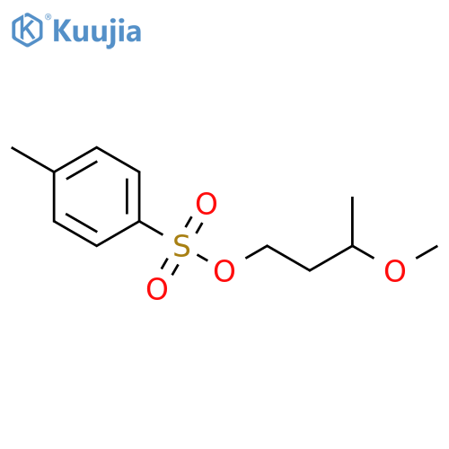 3-methoxybutyl 4-methylbenzene-1-sulfonate structure