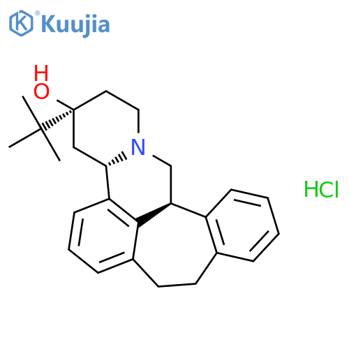 (+)-butaclamol hydrochloride structure