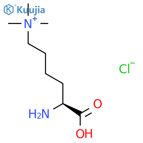Ne-(trimethyl)-L-lysine chloride structure