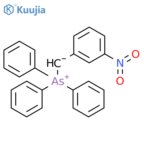 Arsonium, [(3-nitrophenyl)methyl]triphenyl-, inner salt structure
