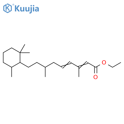 2,4-Nonadienoic acid, 3,7-dimethyl-9-(2,2,6-trimethylcyclohexyl)-, ethylester structure