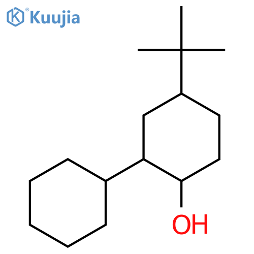 [1,1'-Bicyclohexyl]-2-ol, 5-(1,1-dimethylethyl)- structure